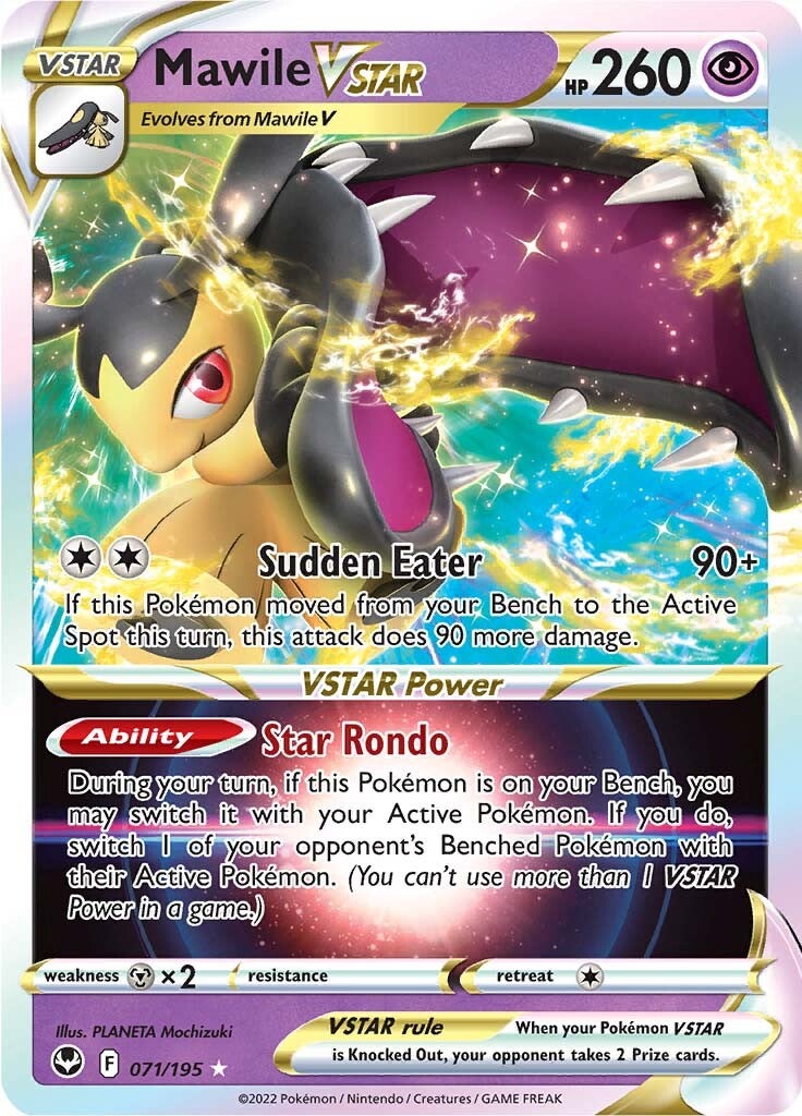 Mawile VSTAR (071/195) [Sword & Shield: Silver Tempest] | Gam3 Escape