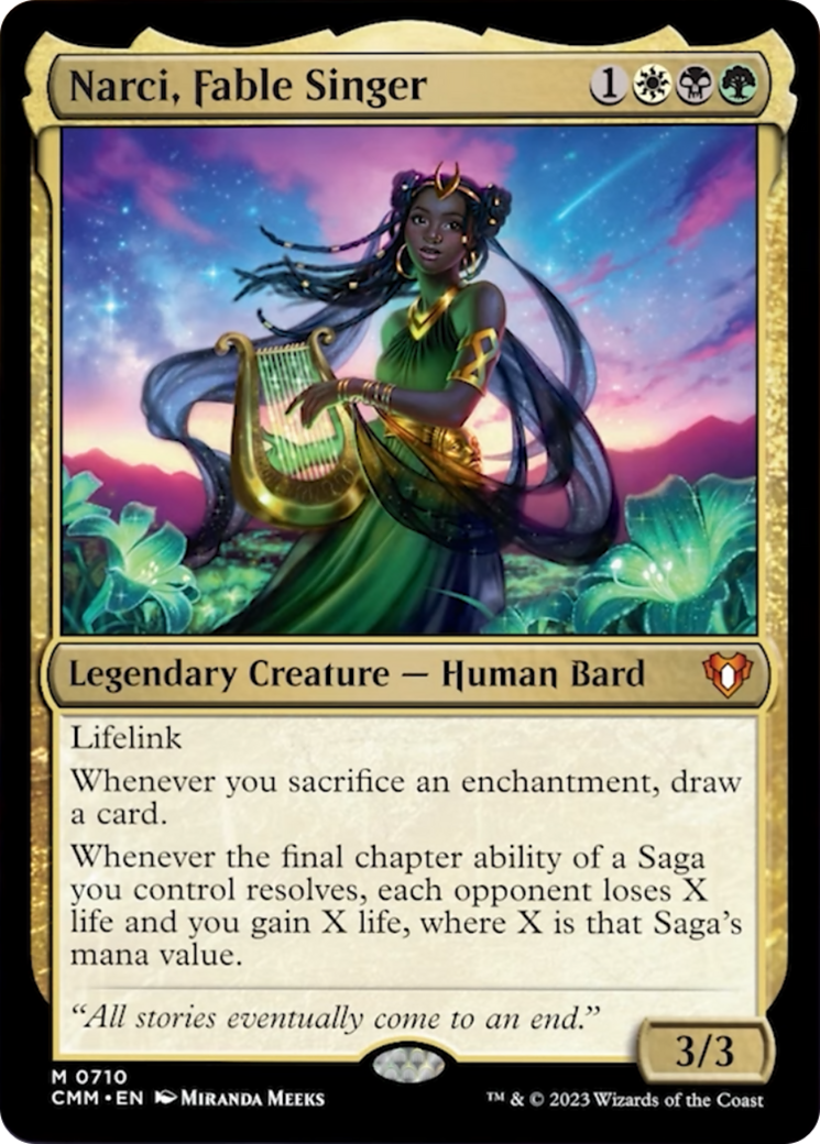 Narci, Fable Singer [Commander Masters] | Gam3 Escape