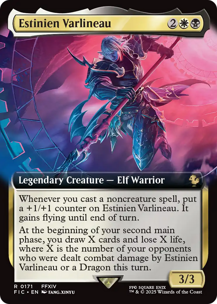 Estinien Varlineau (Extended Art) [FINAL FANTASY Commander] | Gam3 Escape