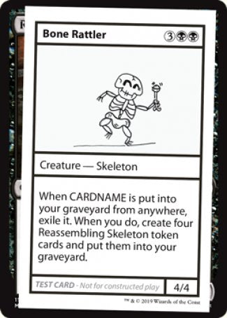 Bone Rattler (2021 Edition) [Mystery Booster Playtest Cards] | Gam3 Escape