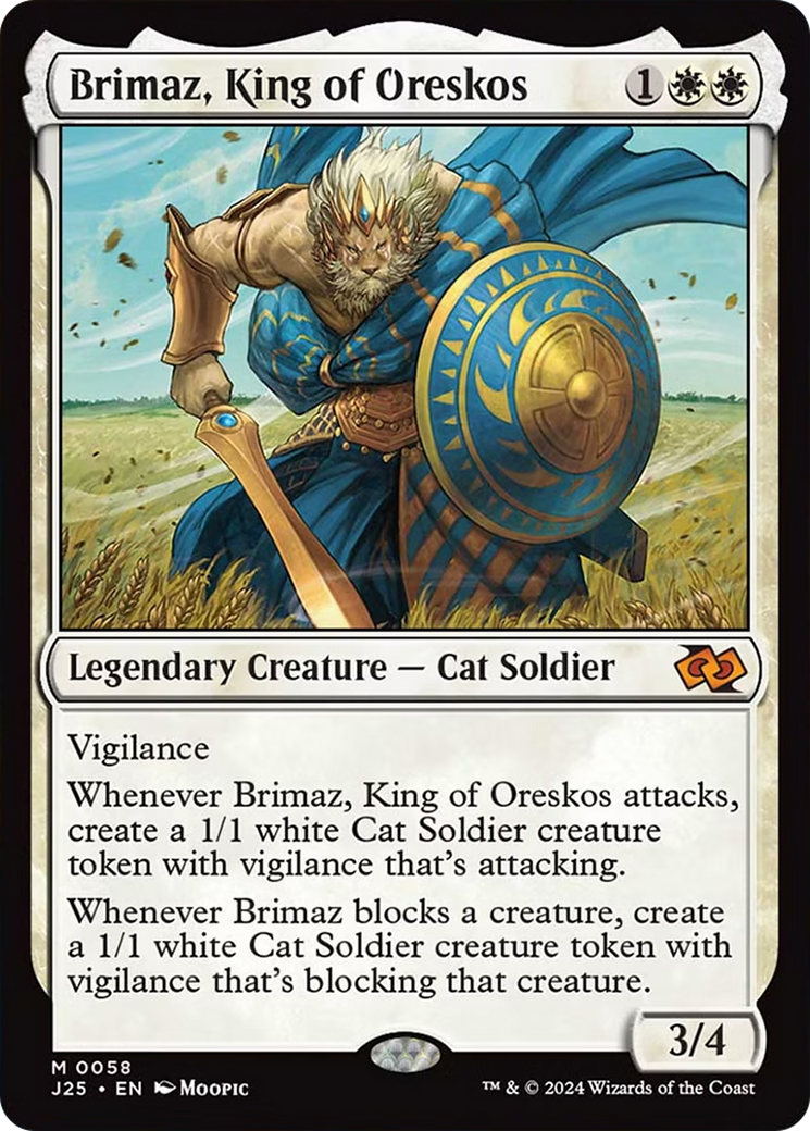 Brimaz, King of Oreskos [Foundations Jumpstart] | Gam3 Escape