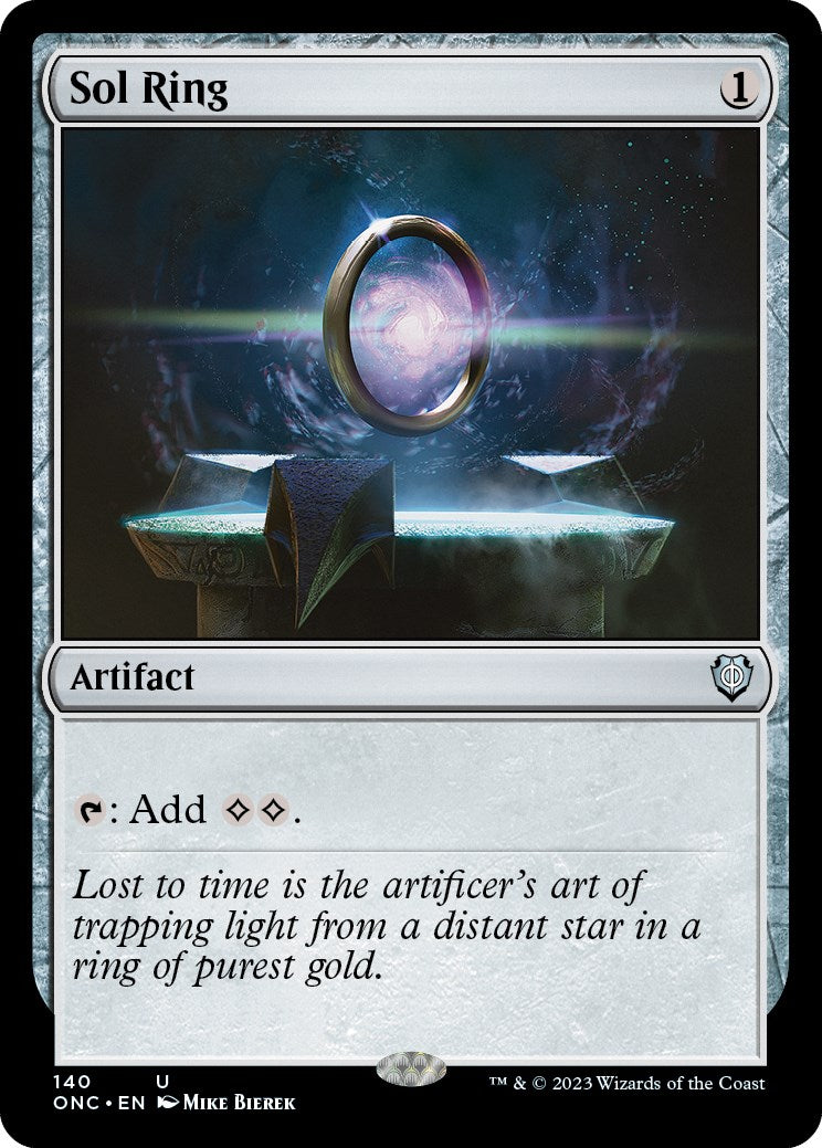 Sol Ring [Phyrexia: All Will Be One Commander] | Gam3 Escape