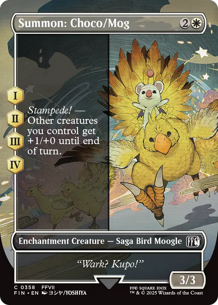 Summon: Choco/Mog (Borderless) [FINAL FANTASY] | Gam3 Escape