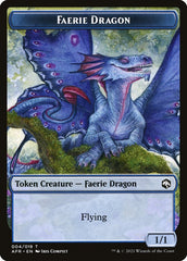 Wolf // Faerie Dragon Double-Sided Token [Dungeons & Dragons: Adventures in the Forgotten Realms Tokens] | Gam3 Escape