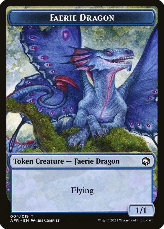Treasure // Faerie Dragon Double-Sided Token [Dungeons & Dragons: Adventures in the Forgotten Realms Tokens] | Gam3 Escape