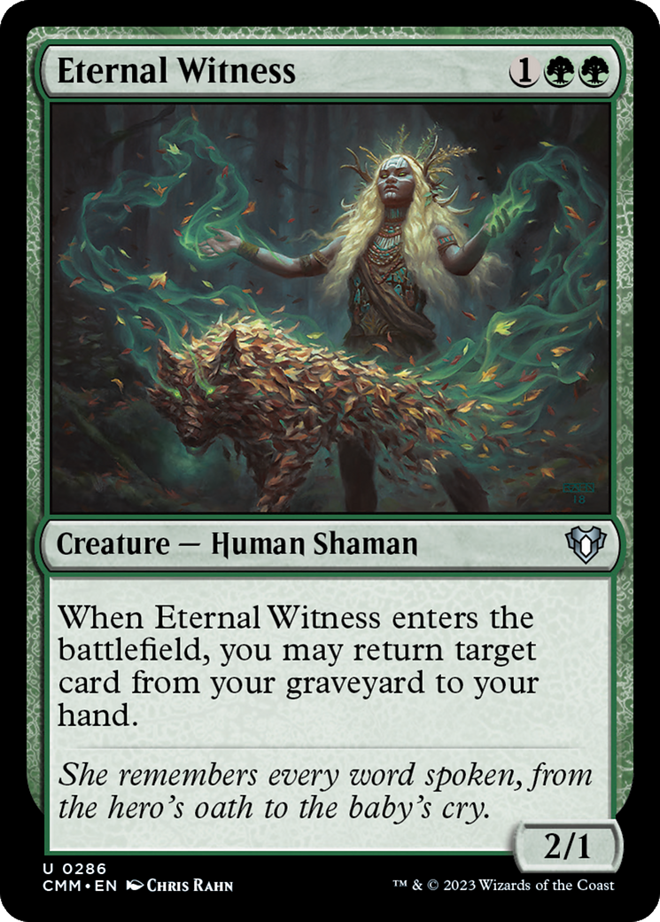 Eternal Witness [Commander Masters] | Gam3 Escape