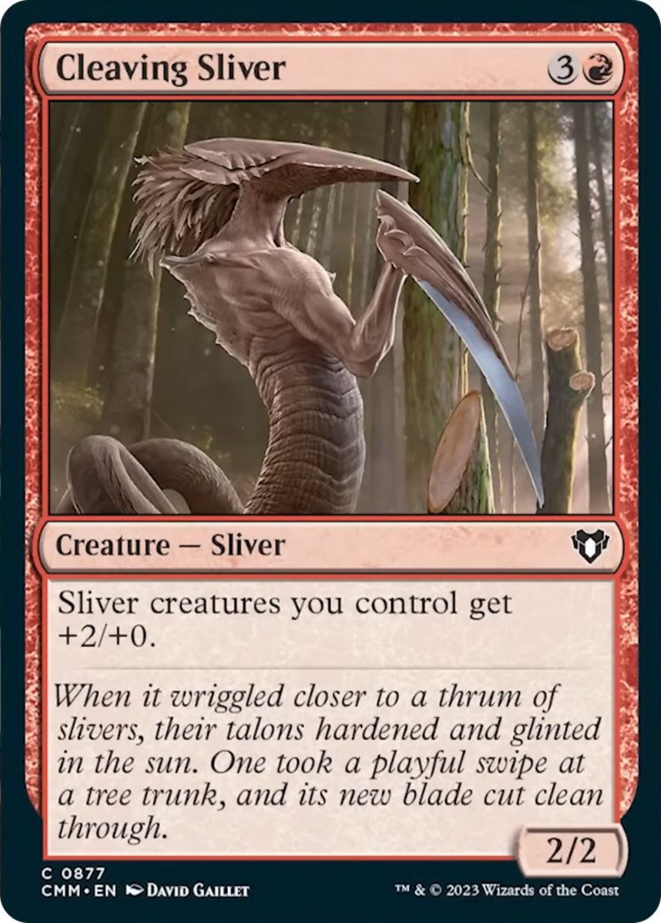 Cleaving Sliver [Commander Masters] | Gam3 Escape