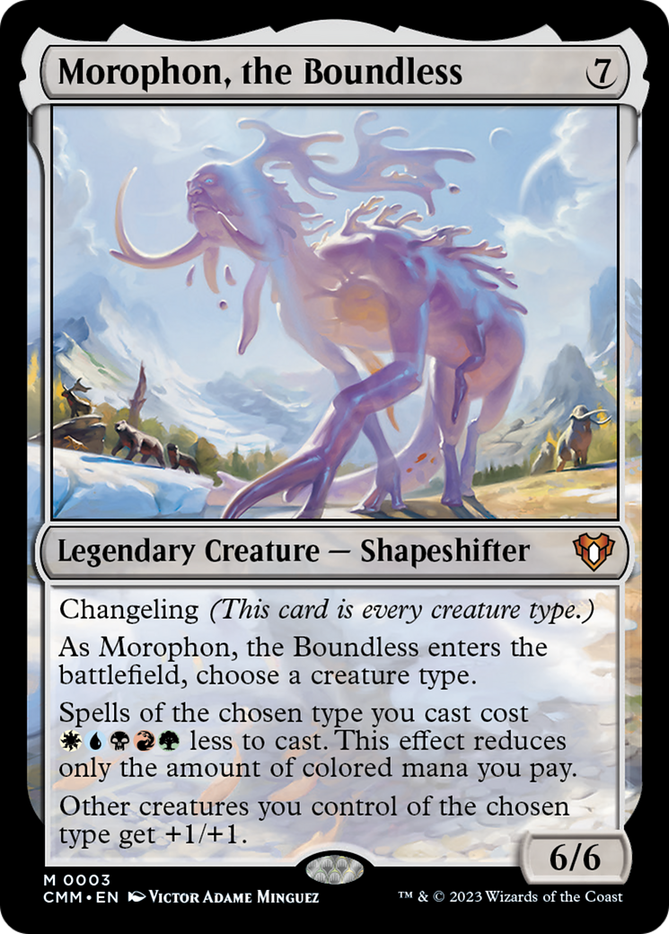 Morophon, the Boundless [Commander Masters] | Gam3 Escape