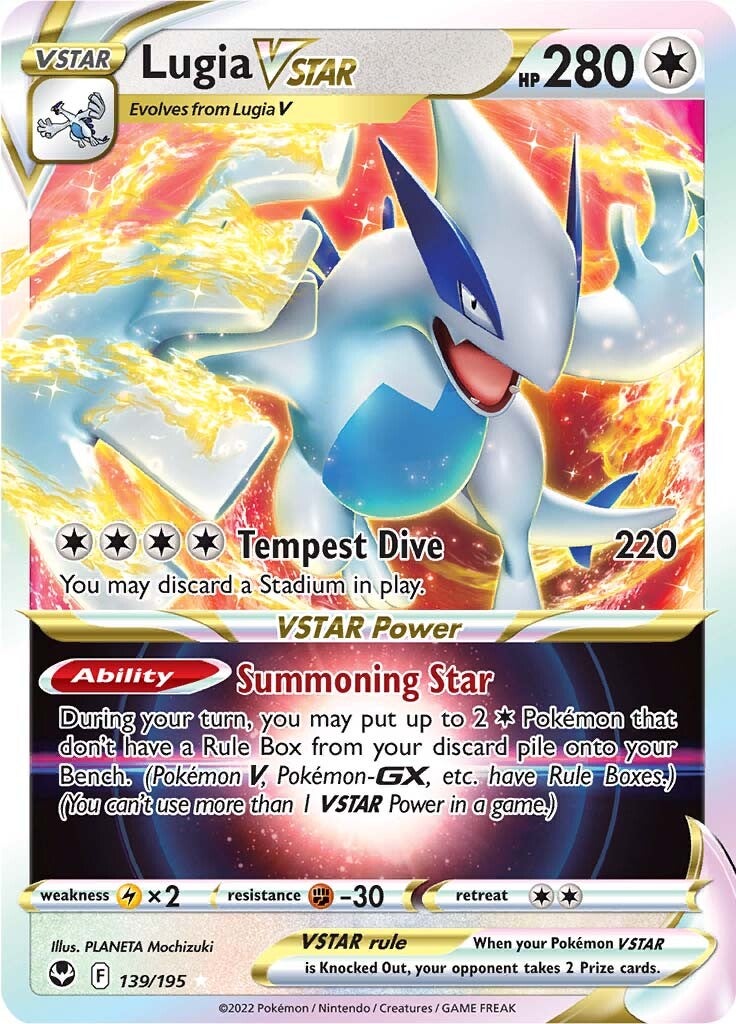 Lugia VSTAR (139/195) [Sword & Shield: Silver Tempest] | Gam3 Escape