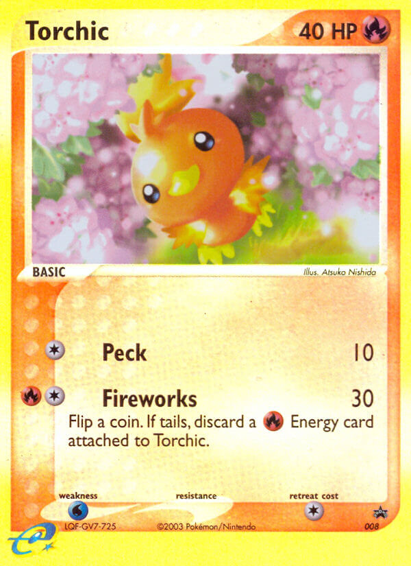 Torchic (008) [Nintendo: Black Star Promos] | Gam3 Escape