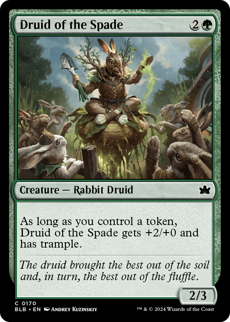Druid of the Spade [Bloomburrow] | Gam3 Escape