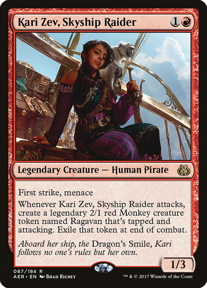 Kari Zev, Skyship Raider [Aether Revolt] | Gam3 Escape