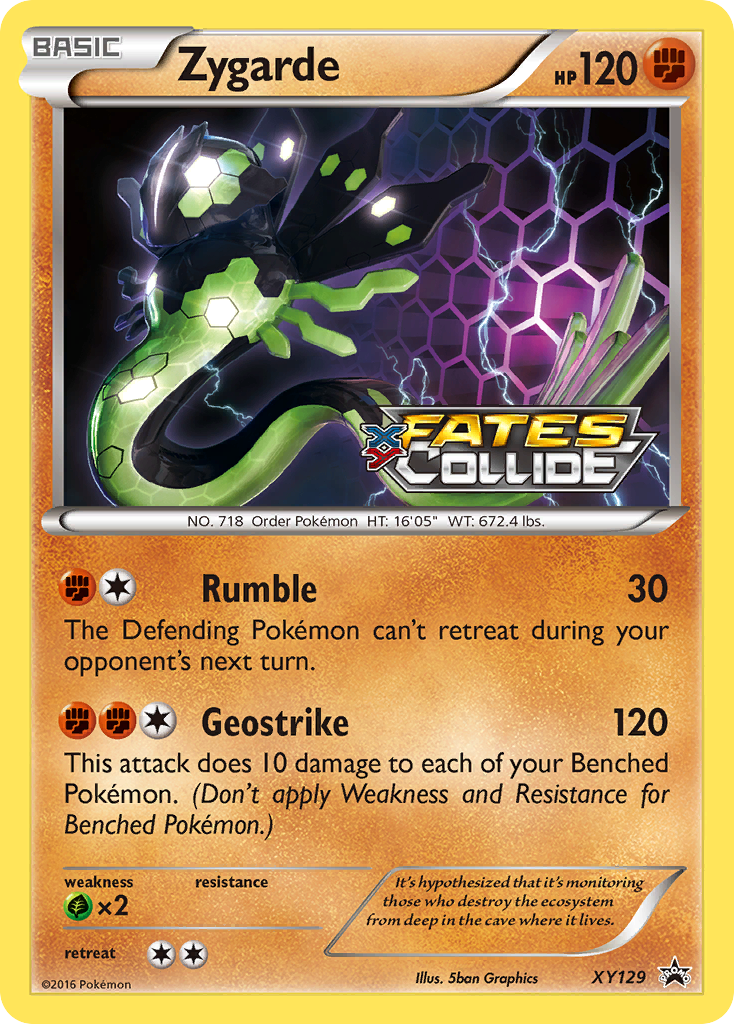 Zygarde (XY129) [XY: Black Star Promos] | Gam3 Escape