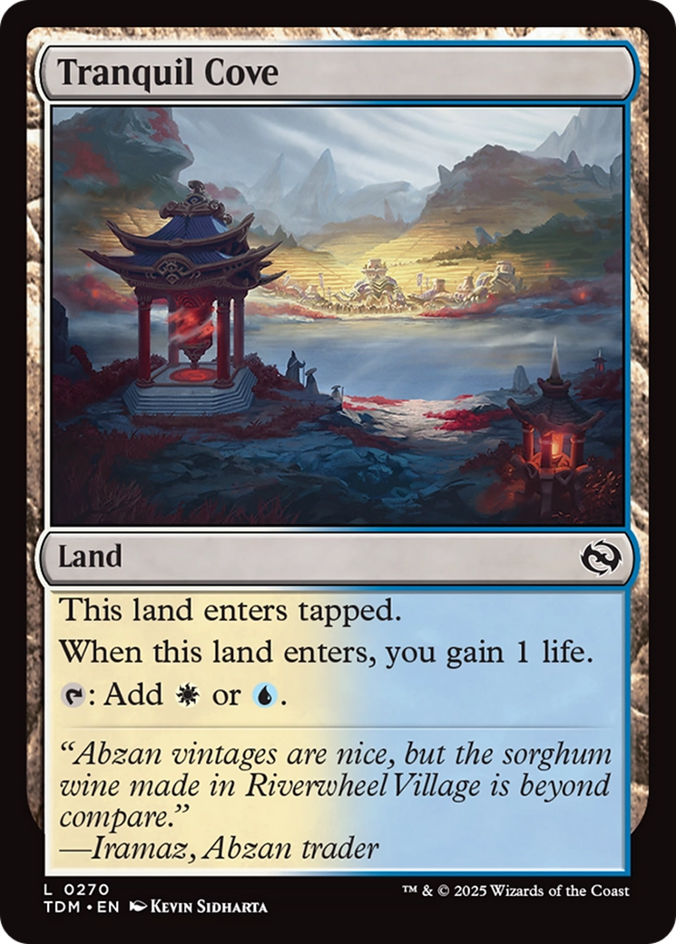 Tranquil Cove [Tarkir: Dragonstorm] | Gam3 Escape