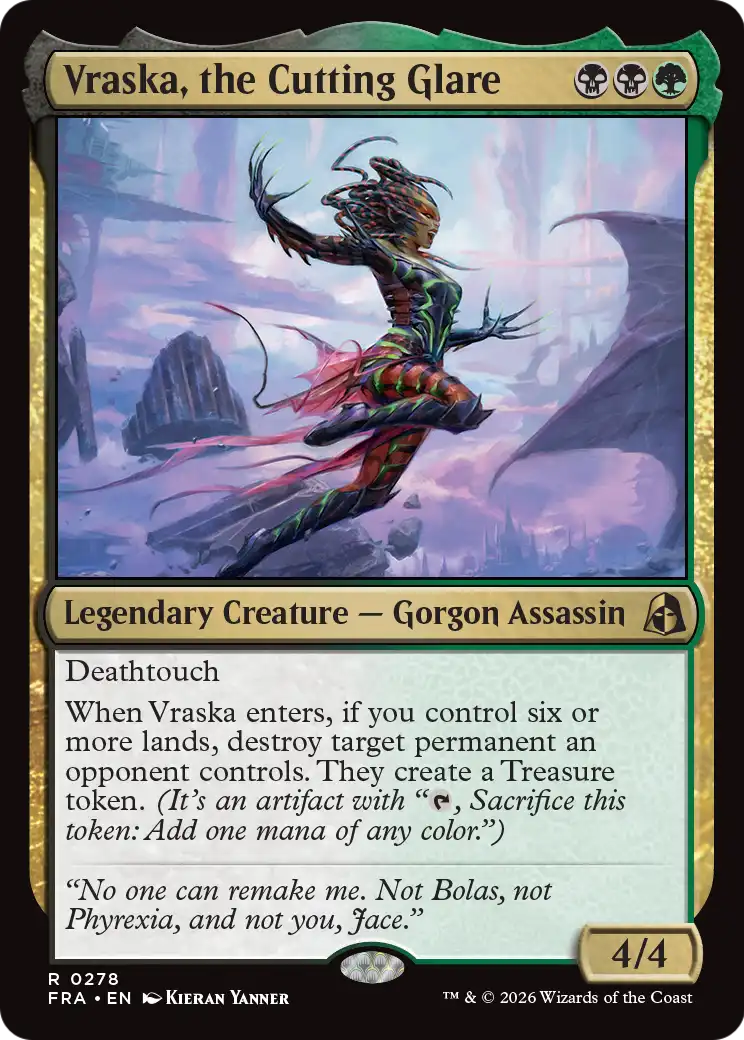 Vraska, the Cutting Glare [Reality Fracture] | Gam3 Escape