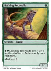 Basking Rootwalla (White Border) [Mystery Booster 2] | Gam3 Escape