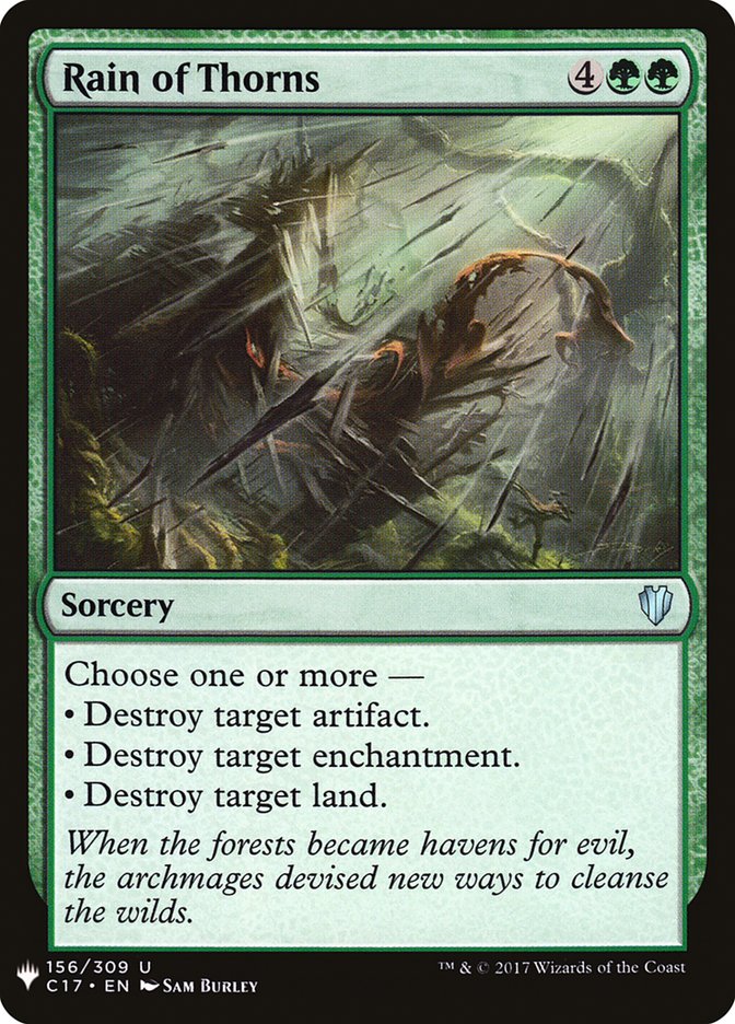 Rain of Thorns [Mystery Booster] | Gam3 Escape