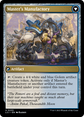Master's Guide-Mural // Master's Manufactory [The Lost Caverns of Ixalan] | Gam3 Escape