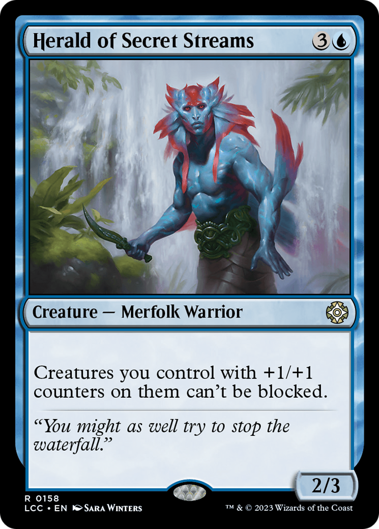 Herald of Secret Streams [The Lost Caverns of Ixalan Commander] | Gam3 Escape
