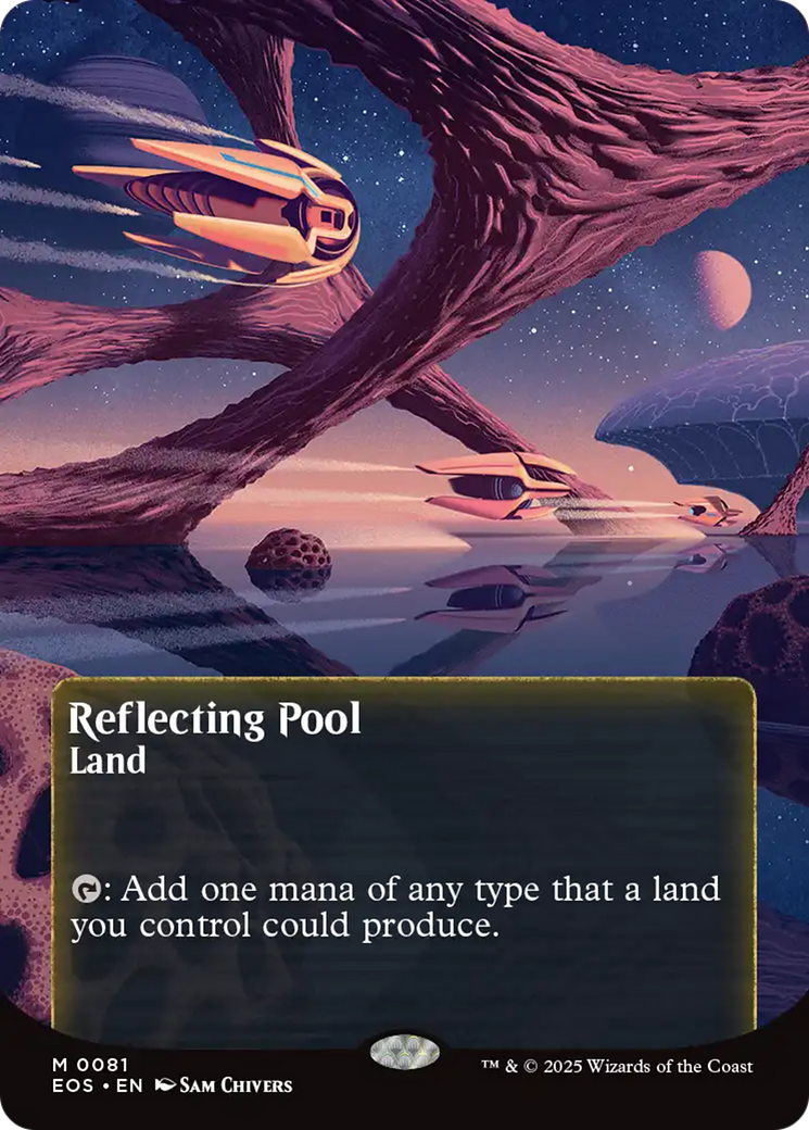 Reflecting Pool (0081) (Borderless) [Edge of Eternities: Stellar Sights] | Gam3 Escape