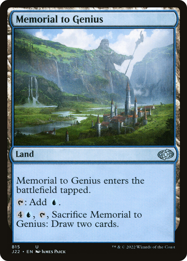 Memorial to Genius [Jumpstart 2022] | Gam3 Escape