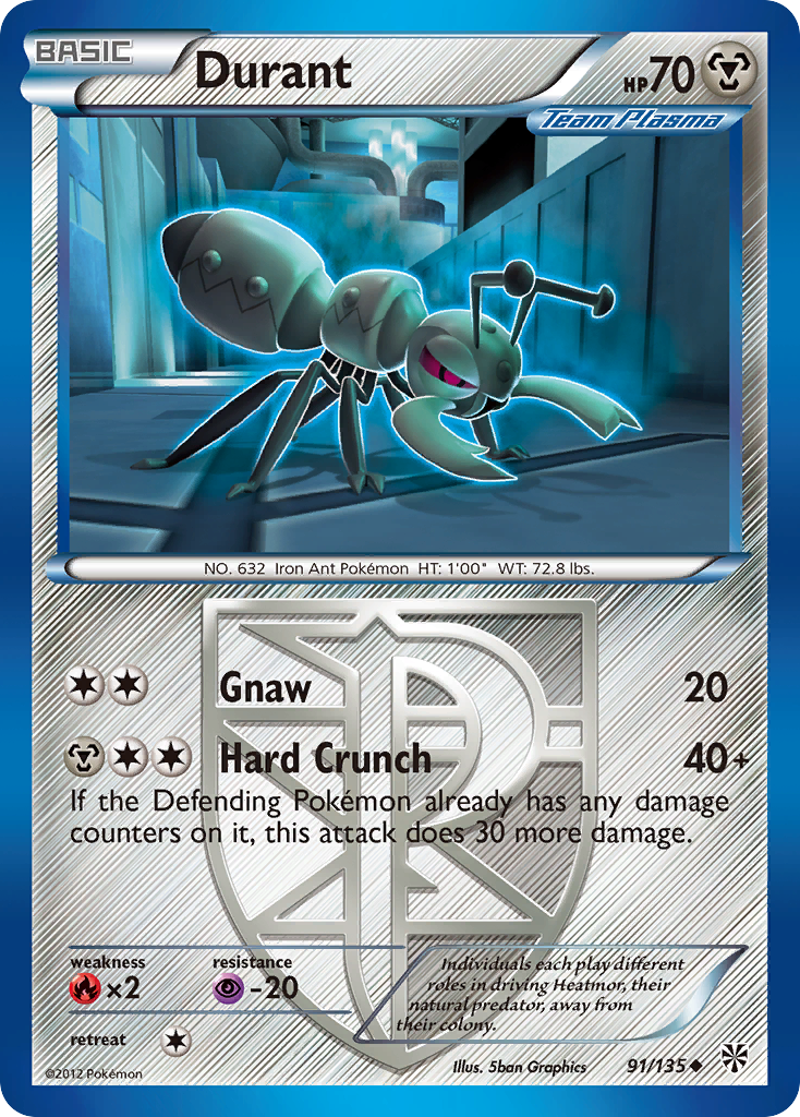 Durant (91/135) [Black & White: Plasma Storm] | Gam3 Escape