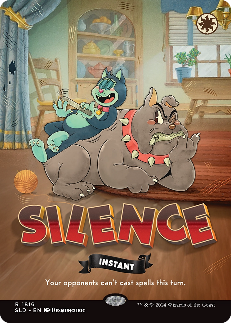 Silence (1816) (Rainbow Foil) [Secret Lair Drop Series] | Gam3 Escape