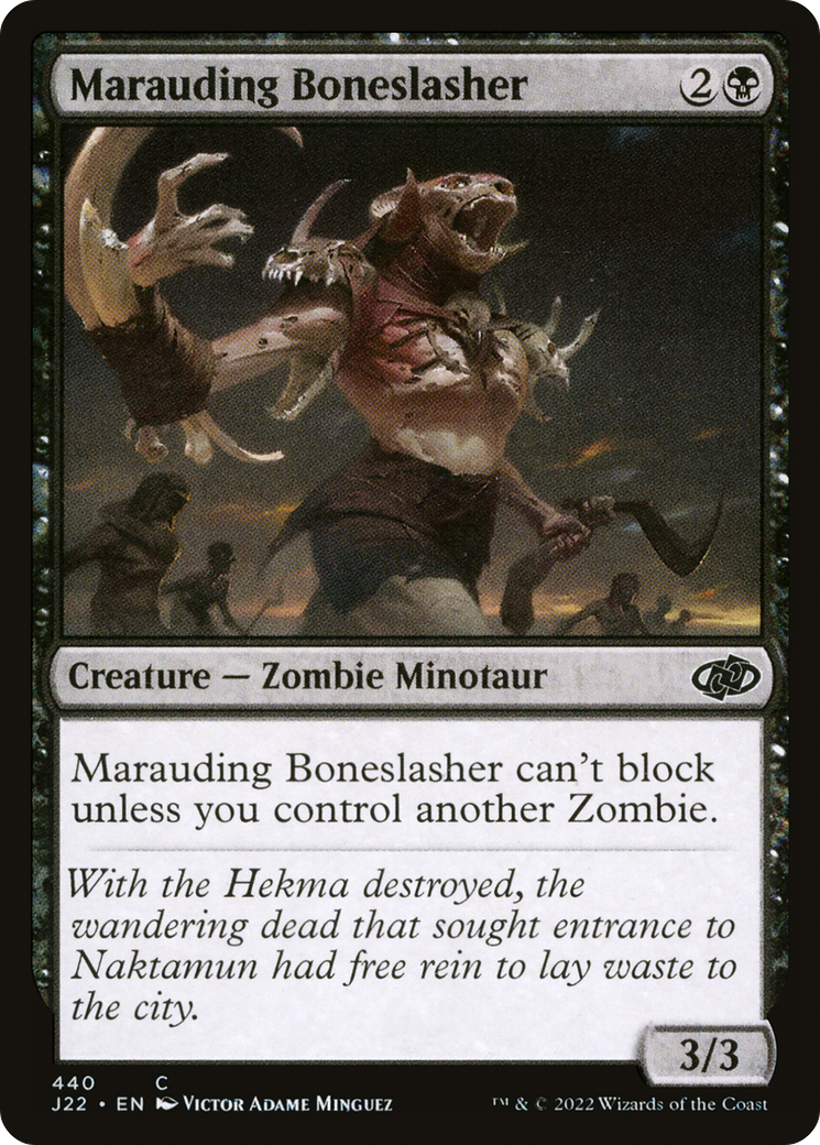 Marauding Boneslasher [Jumpstart 2022] | Gam3 Escape