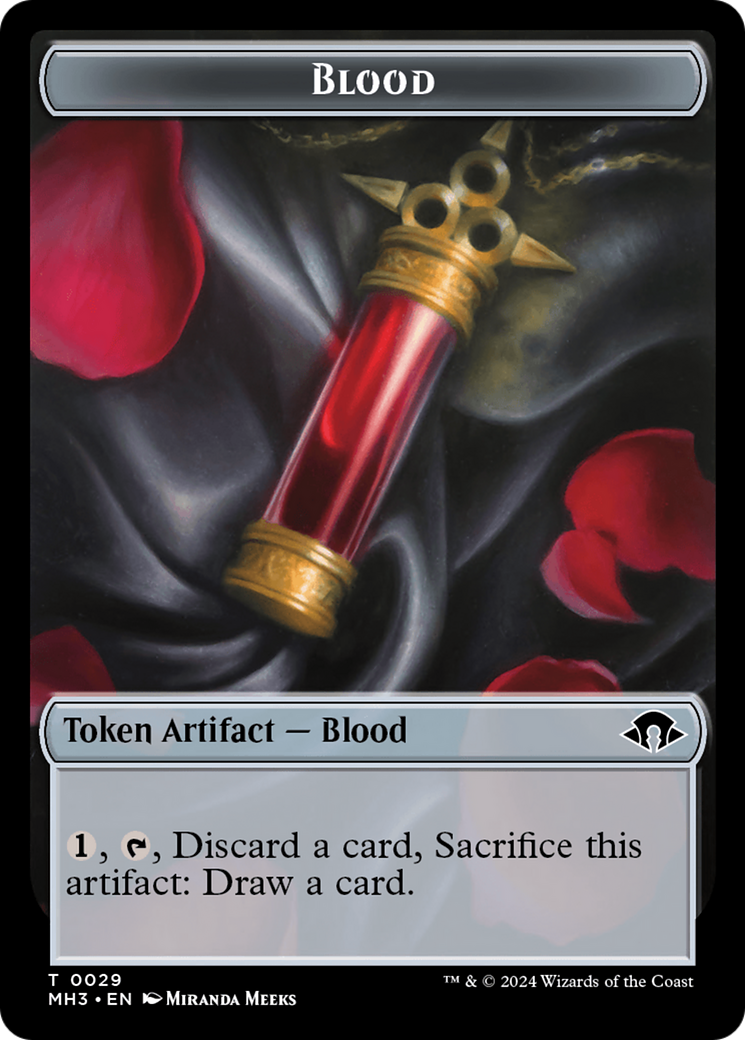 Blood Token [Modern Horizons 3 Tokens] | Gam3 Escape