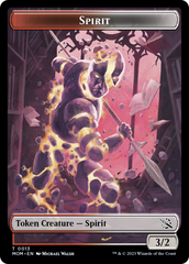 Treasure (20) // Spirit (13) Double-Sided Token [March of the Machine Tokens] | Gam3 Escape