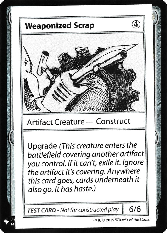 Weaponized Scrap [Mystery Booster Playtest Cards] | Gam3 Escape