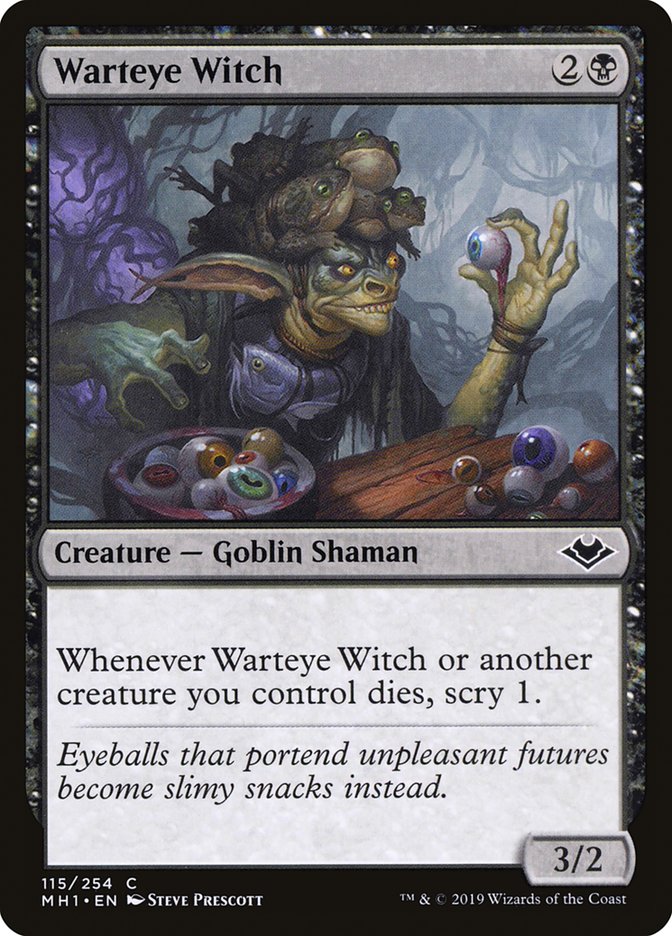 Warteye Witch [Modern Horizons] | Gam3 Escape