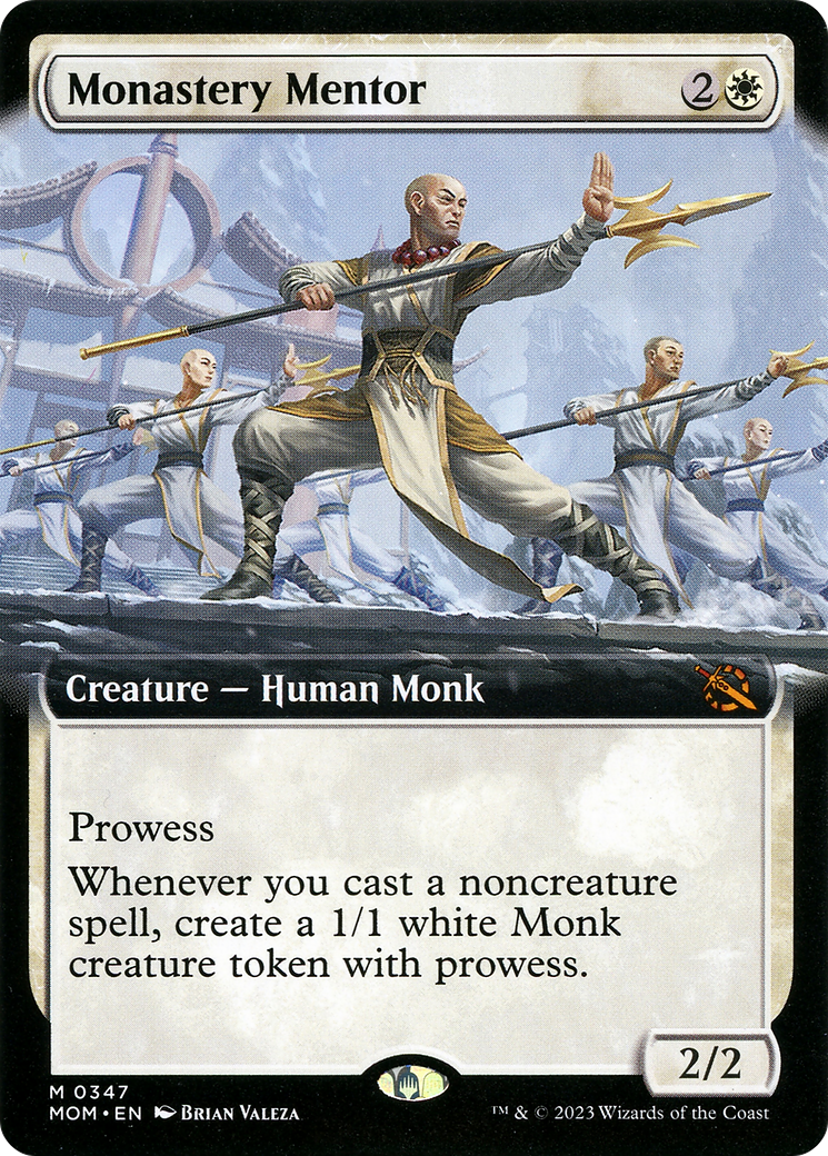 Monastery Mentor (Extended Art) [March of the Machine] | Gam3 Escape