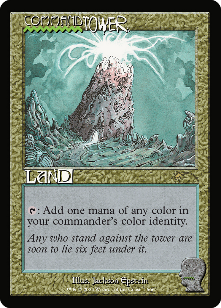 Command Tower (1666) (Rainbow Foil) [Secret Lair Drop Series] | Gam3 Escape