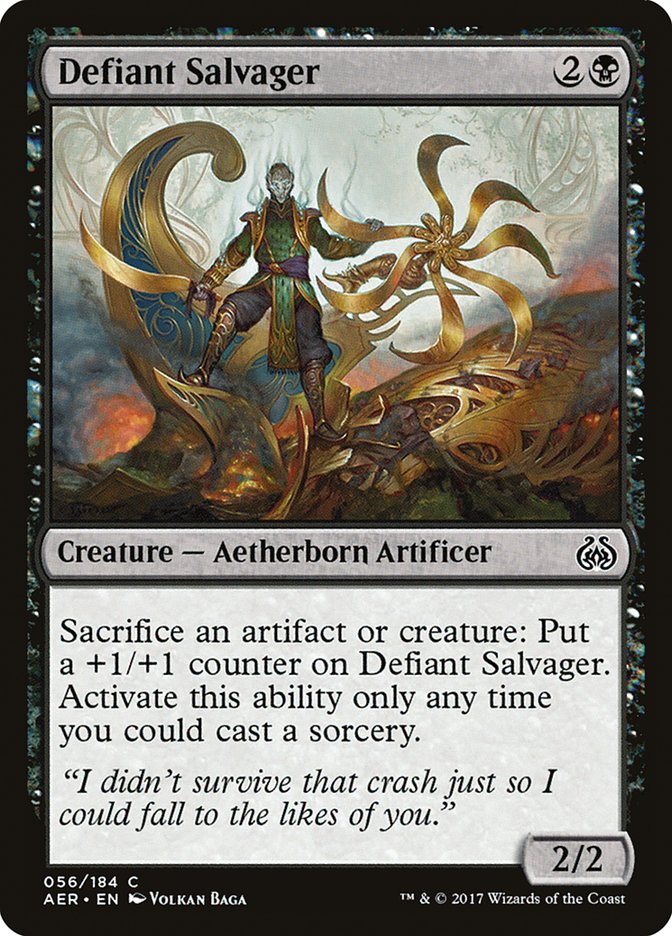 Defiant Salvager [Aether Revolt] | Gam3 Escape