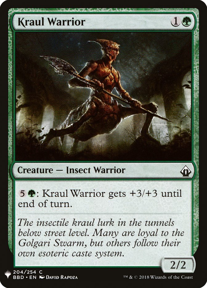 Kraul Warrior [Mystery Booster] | Gam3 Escape