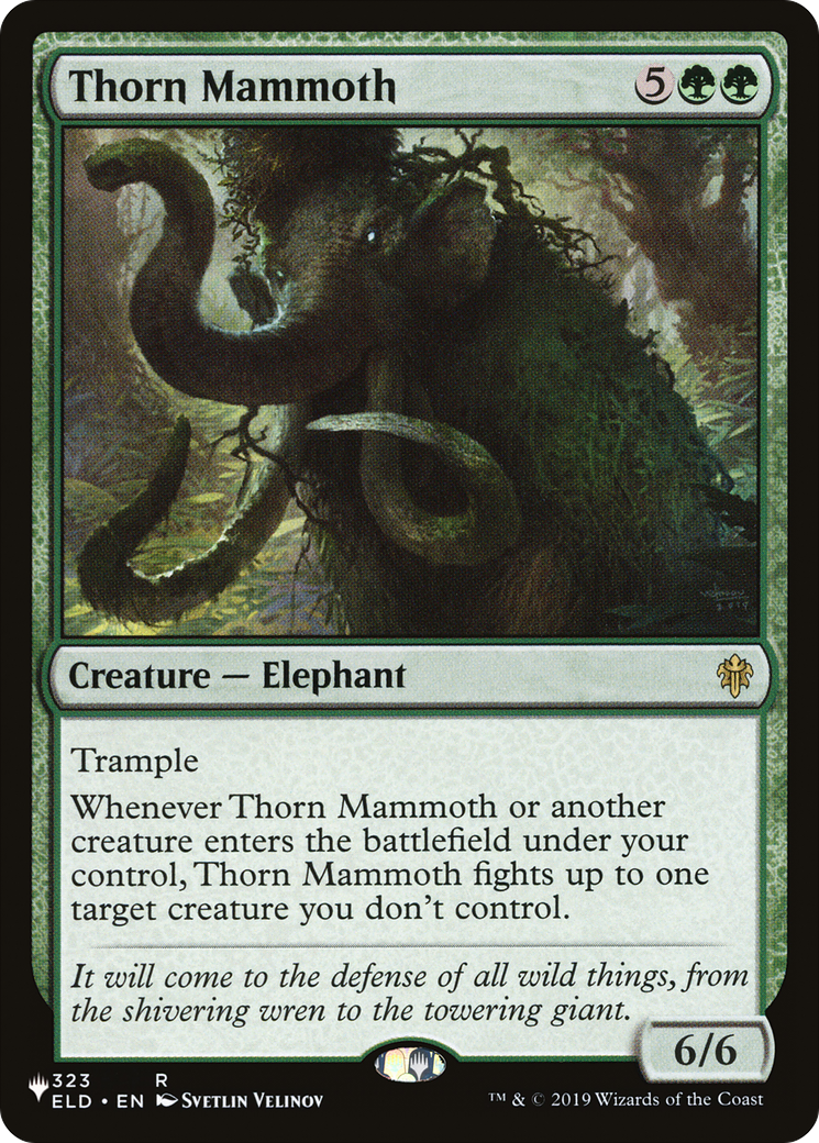 Thorn Mammoth [The List Reprints] | Gam3 Escape