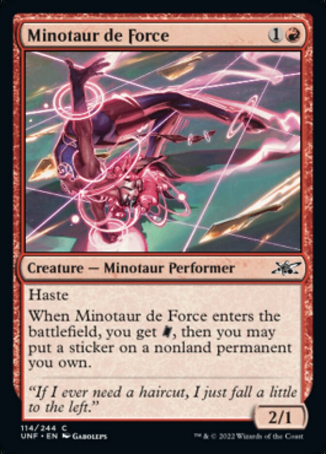Minotaur de Force [Unfinity] | Gam3 Escape