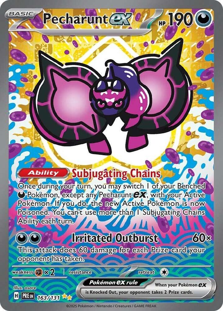 Pecharunt ex (163/131) [Scarlet & Violet: Prismatic Evolutions] | Gam3 Escape