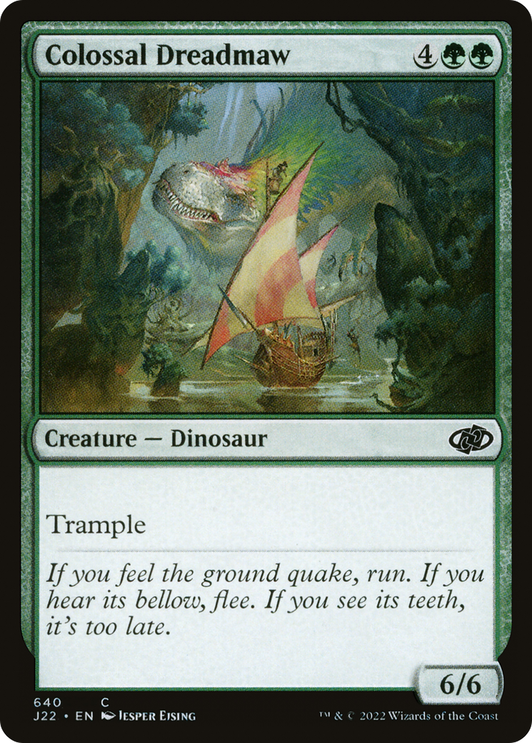 Colossal Dreadmaw [Jumpstart 2022] | Gam3 Escape