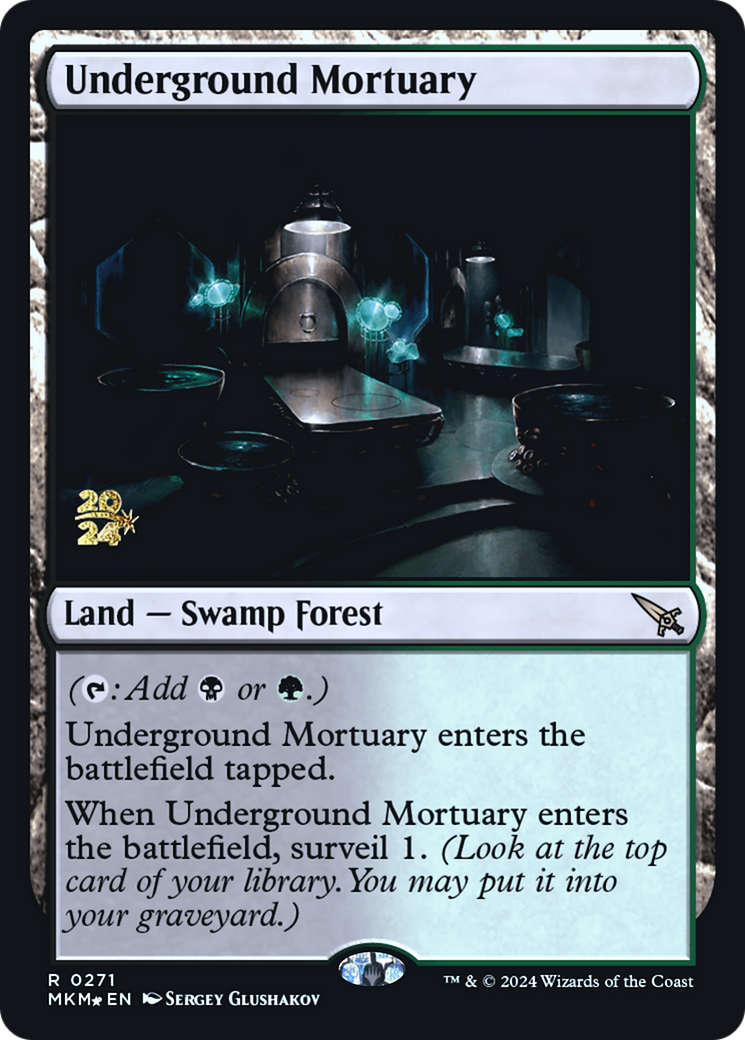 Underground Mortuary [Murders at Karlov Manor Prerelease Promos] | Gam3 Escape