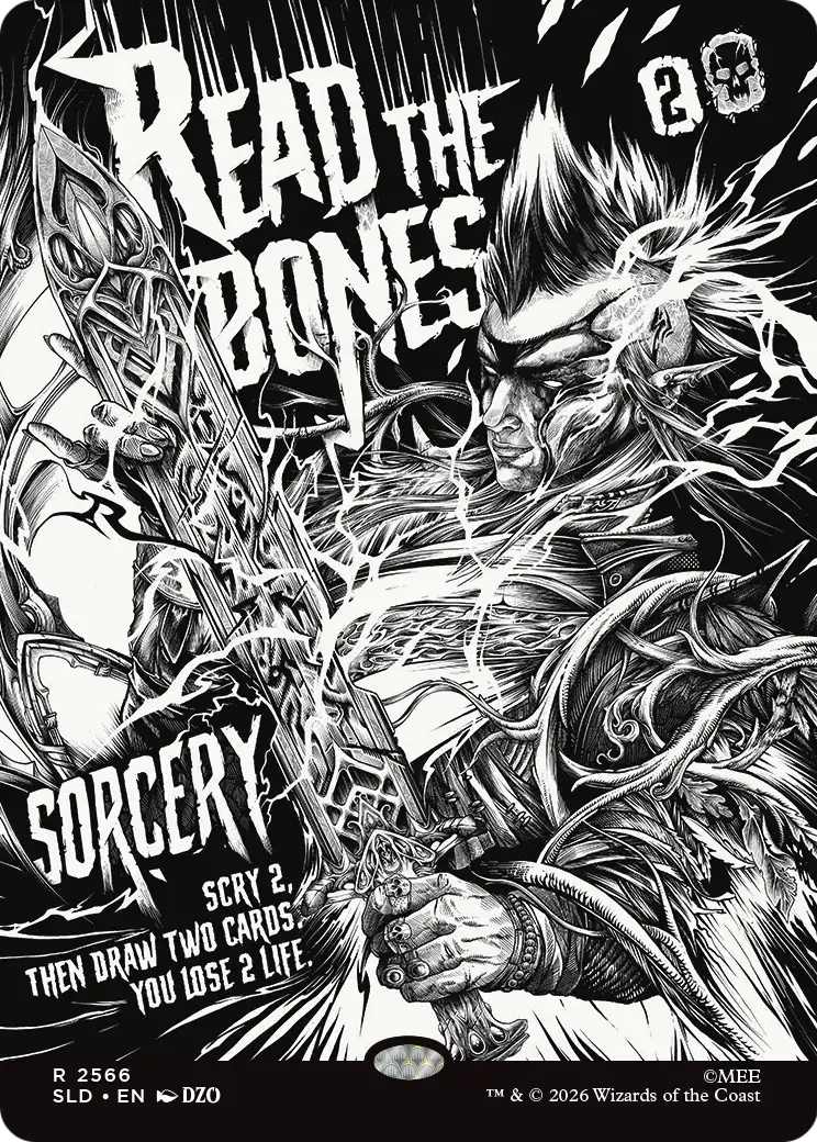 Read the Bones (2566) [Secret Lair Drop Series] | Gam3 Escape