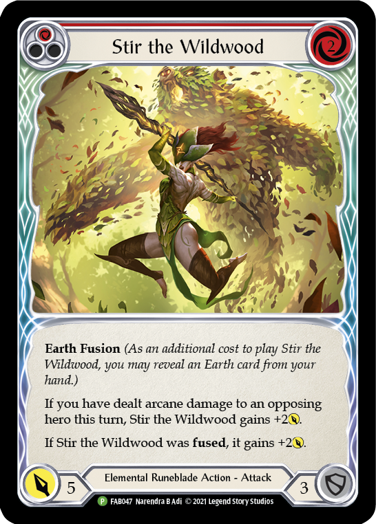 Stir the Wildwood [FAB047] (Promo)  Rainbow Foil | Gam3 Escape