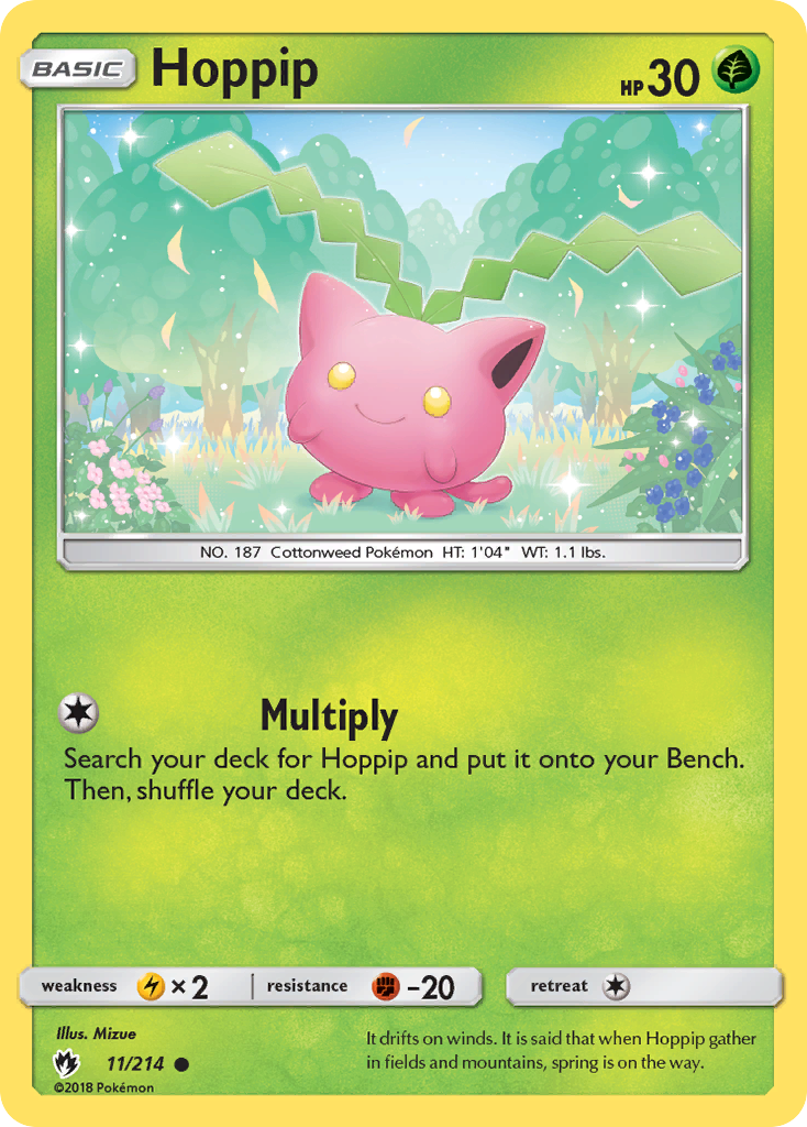 Hoppip (11/214) [Sun & Moon: Lost Thunder] | Gam3 Escape