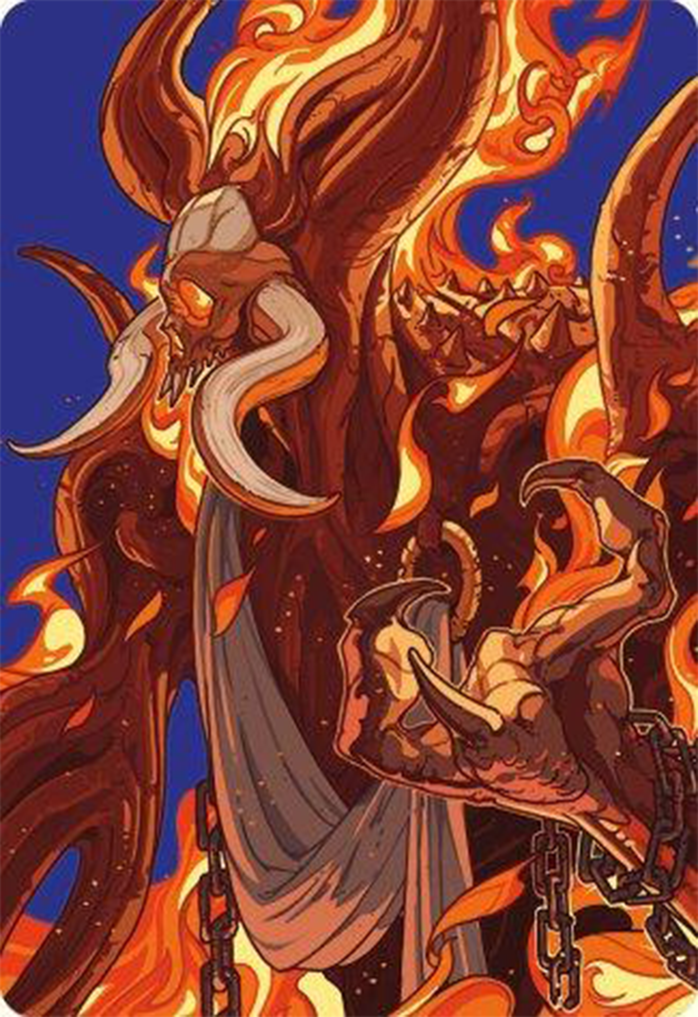 Phlage, Titan of Fire's Fury Art Card [Modern Horizons 3 Art Series] | Gam3 Escape