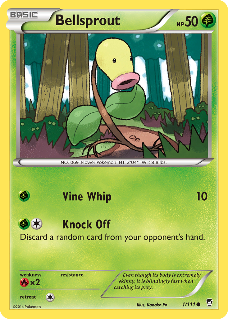 Bellsprout (1/111) [XY: Furious Fists] | Gam3 Escape