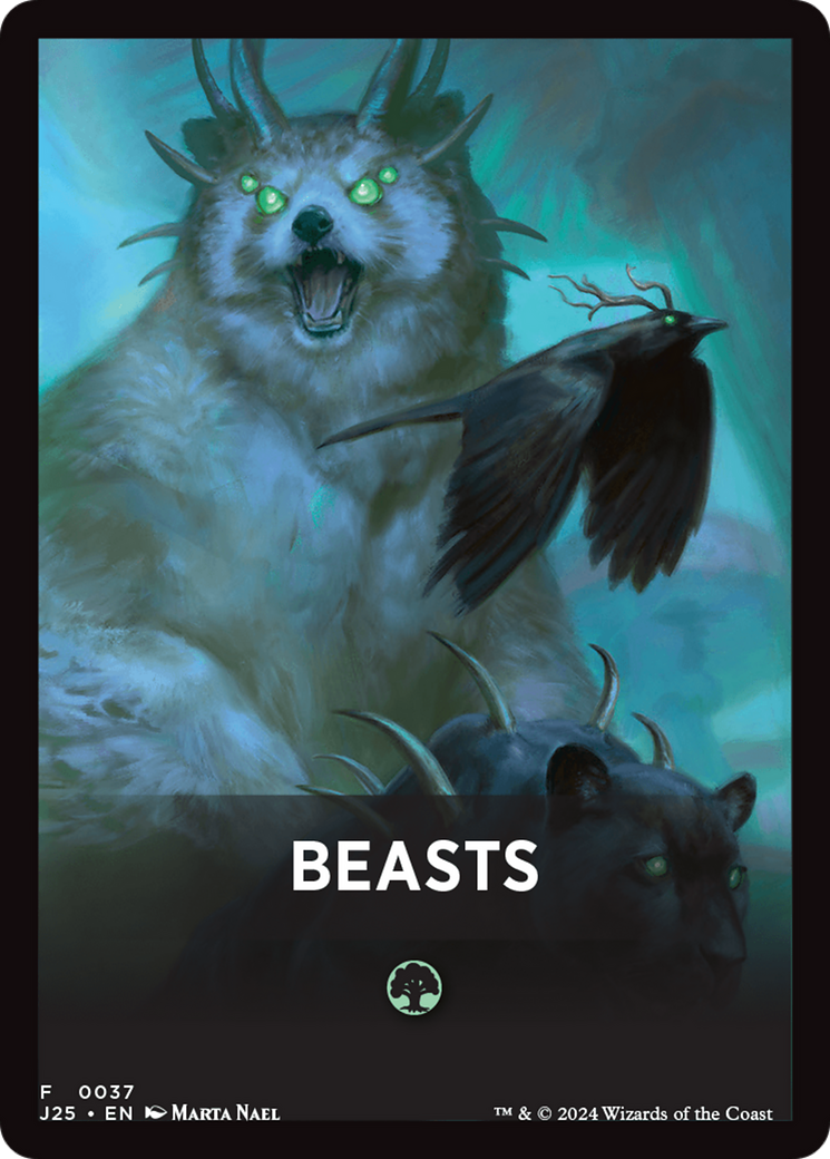 Beasts Theme Card [Foundations Jumpstart Front Cards] | Gam3 Escape