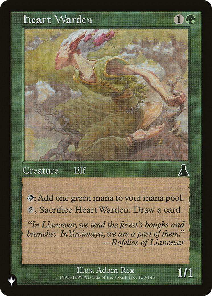 Heart Warden [The List Reprints] | Gam3 Escape