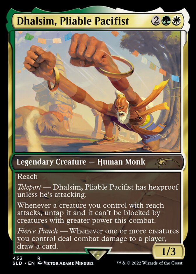 Dhalsim, Pliable Pacifist [Secret Lair Drop Series] | Gam3 Escape