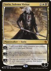 Sorin, Solemn Visitor [The List Reprints] | Gam3 Escape